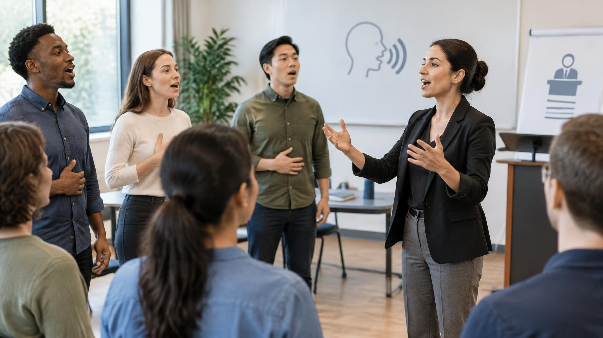 group voice training class